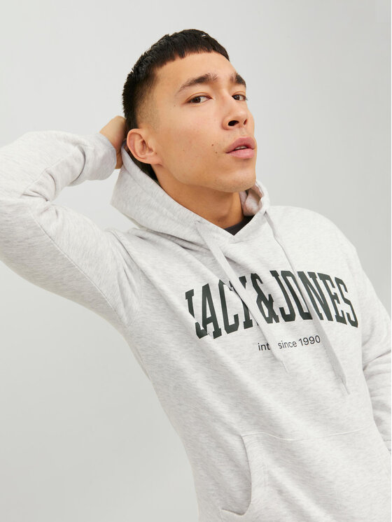 Jack&Jones Jack&Jones Суитшърт Josh 12236513 Сив Standard Fit