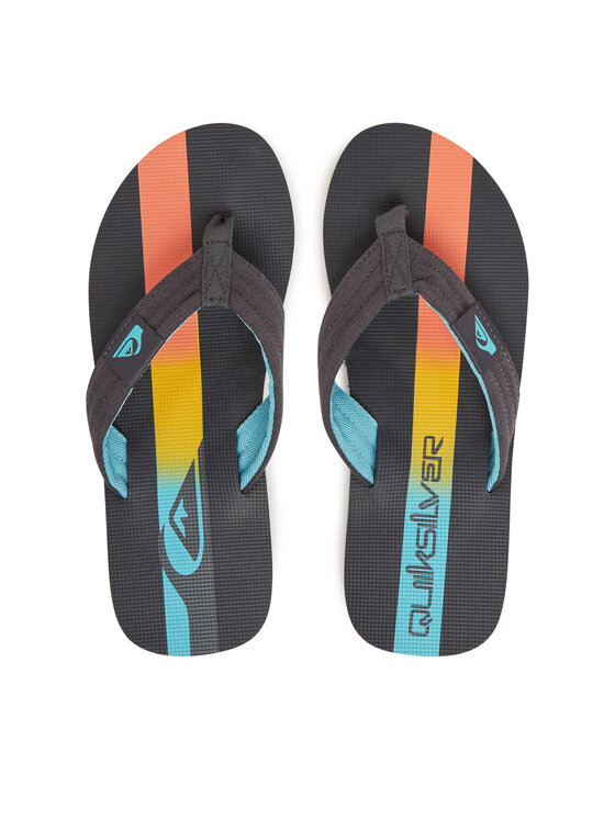 Quiksilver Žabky Molokai Layback AQYL101339 Sivá