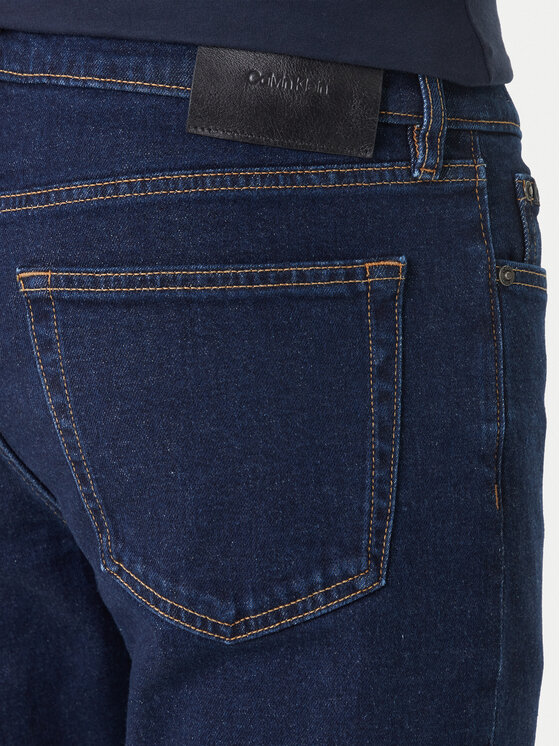 Calvin Klein Calvin Klein Дънки LV04RF939G Тъмносин Slim Fit