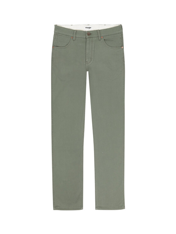 Wrangler Wrangler Pantaloni di tessuto GREENSBORO Verde Regular Fit