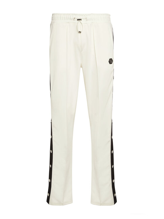 PHILIPP PLEIN PHILIPP PLEIN Spodnie dresowe 25997 Biały Jogger Fit