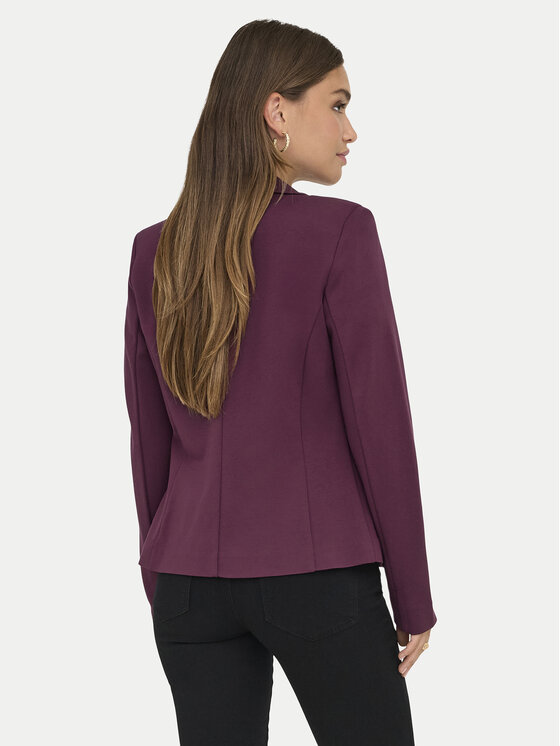 ONLY ONLY Піджак Poptrash 15153144 Бордовий Regular Fit