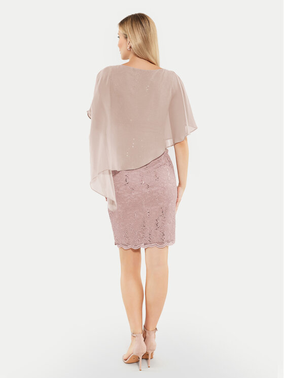 Swing Swing Kokteiļkleita 77760410 Bēšs Regular Fit