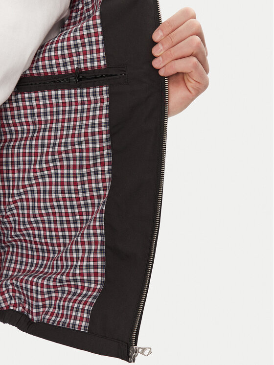 SCHOTT N.Y.C. SCHOTT N.Y.C. Demisezoninė striukė CADAMS Juoda Regular Fit