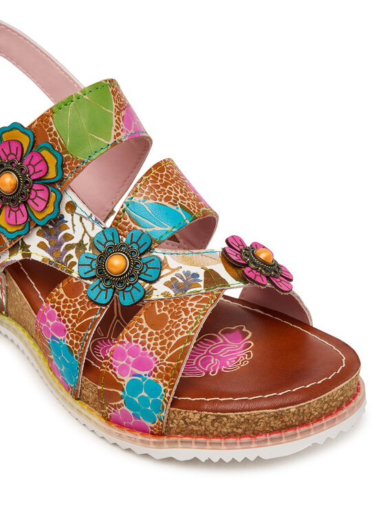 Laura Vita Laura Vita Босоніжки Bonito 37 Кольоровий