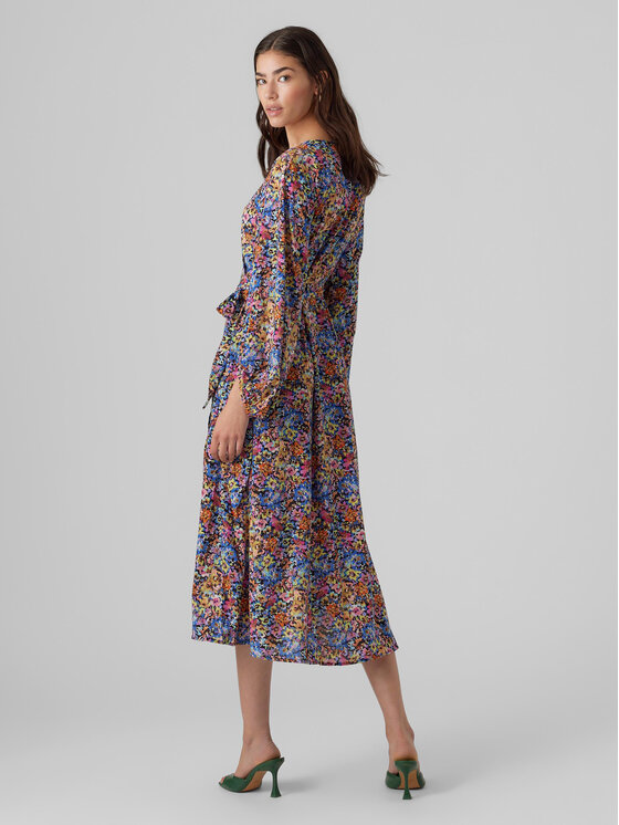 Vero Moda Vero Moda Haljina za svaki dan Kira 10290247 Šarena Loose Fit