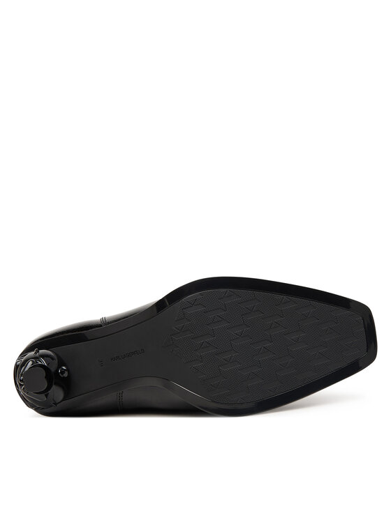 KARL LAGERFELD KARL LAGERFELD Ботильйони Nft Heel KL39146 Чорний