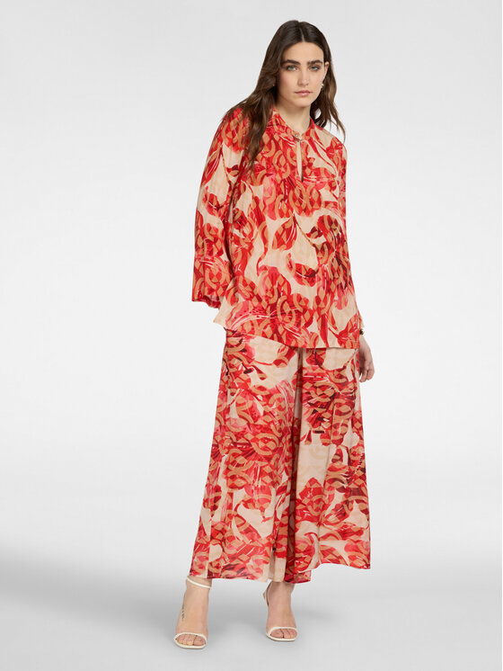 Elena Mirò Elena Mirò Blusa 2169P000215N041 Rosso Regular Fit