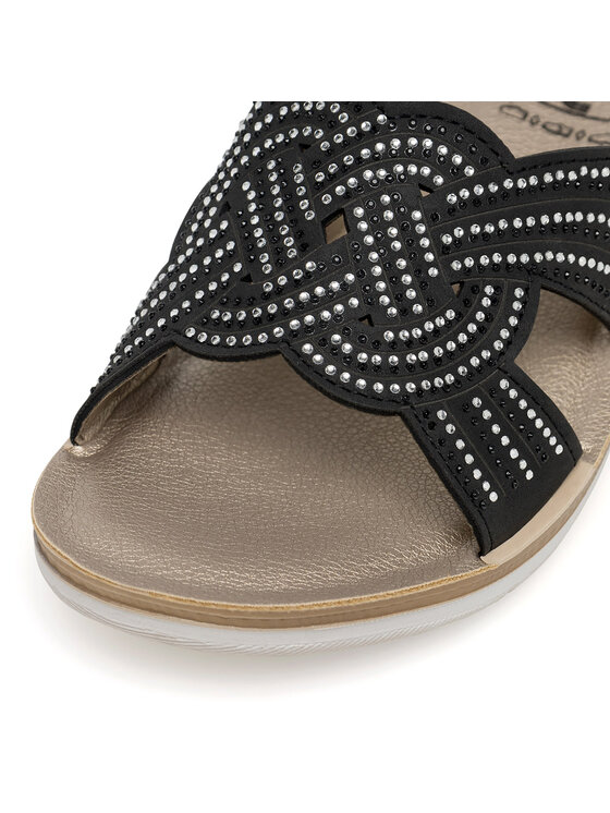 Inblu Inblu Klapki BVAX0100 Czarny