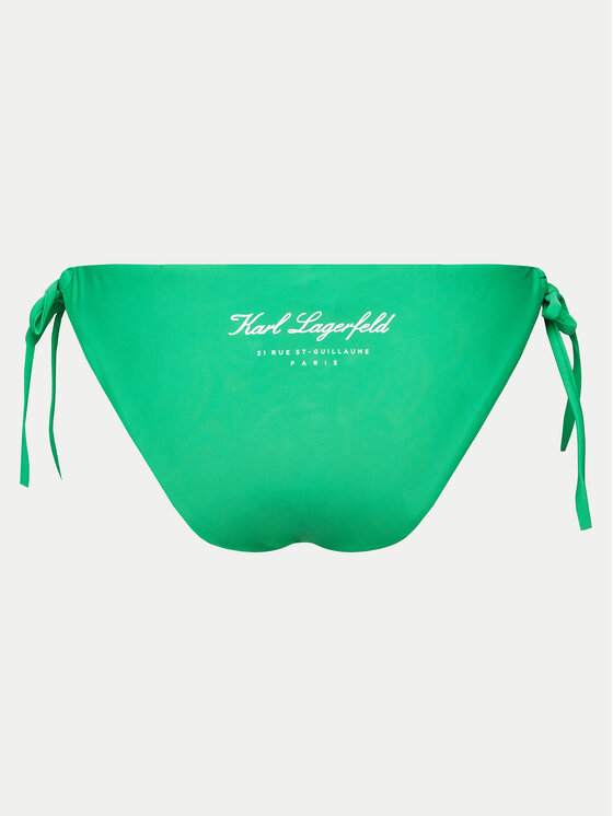 KARL LAGERFELD KARL LAGERFELD Bikini partea de jos 241W2206 Verde