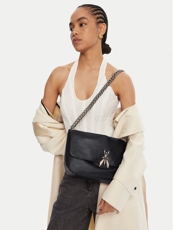 Patrizia Pepe Torebka 8B0279/L165-K103 Czarny