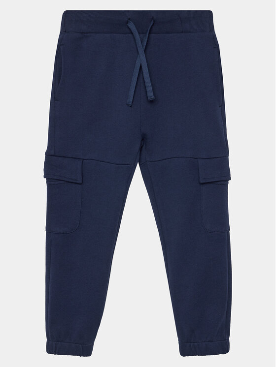 United Colors Of Benetton Jogger nohavice 3J68GF03K Tmavomodrá Regular Fit
