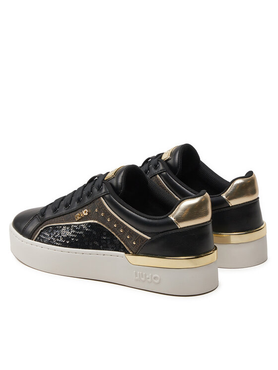 Liu Jo Liu Jo Sneakersy Silvia 97 BA4037 EX238 Černá