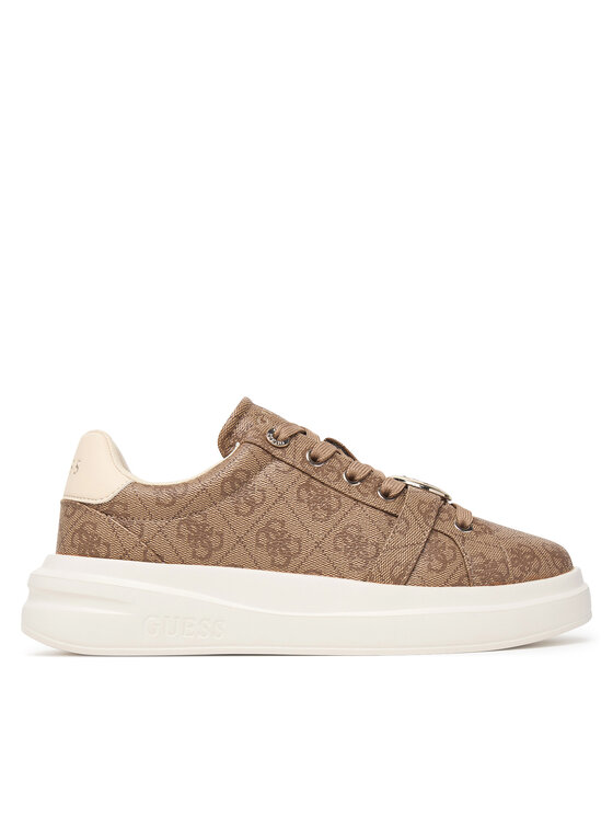 Guess Guess Sneakersy FLFEZ2 FAL12 Brązowy