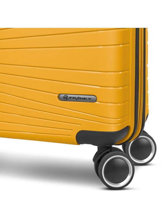 Franky Franky Komplet walizek 289134 Żółty
