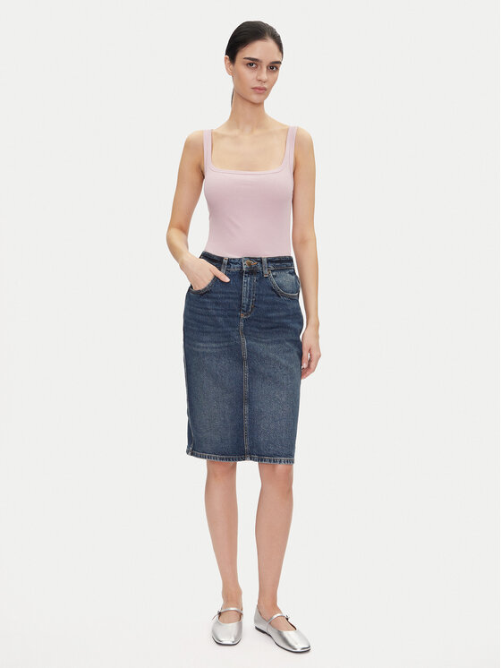 Lee Lee Felső Square 112363644 Lila Slim Fit