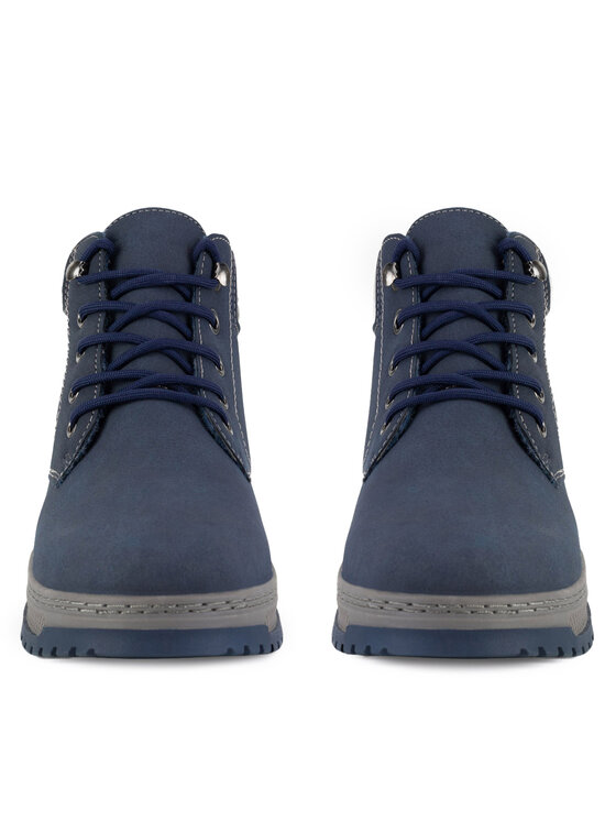 Lanetti Lanetti Schnürschuhe MYL8293-23 Dunkelblau