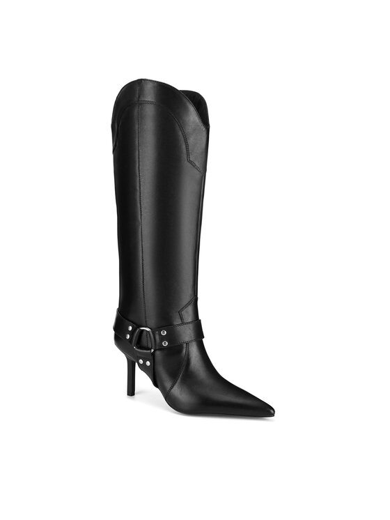 Eva Minge Eva Minge Cizme și botine cowboy AZIZA-115832 Negru
