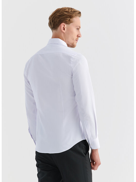 Pako Lorente Pako Lorente Koszula P000B-1X-003 Biały Slim Fit