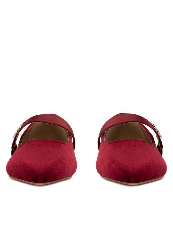 Nine West Nine West Balerinke 8168-1 Tamnocrvena