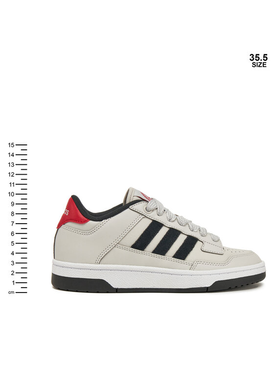 adidas adidas Basketbalové boty Rapid Court Low JR3178 Béžová