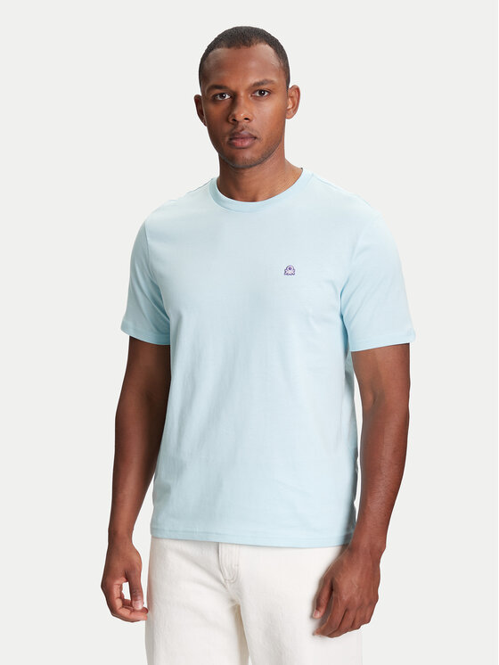 United Colors Of Benetton United Colors Of Benetton Tricou 3MI5J1AF7 Albastru celest Regular Fit