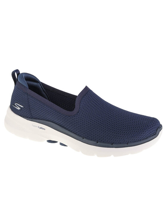 Skechers Skechers Sneakers Skechers Go Walk 6 - Clear Virtue Blu scuro