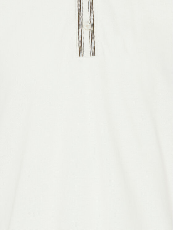Blend Blend Polokošeľa 20716474 Écru Regular Fit