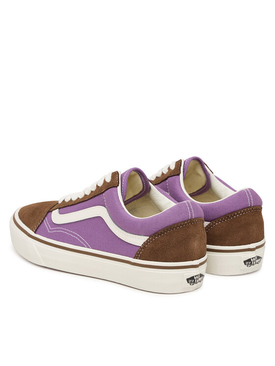 Vans Vans Tenisówki Old Skool VN000D7ZTUD1 Fioletowy