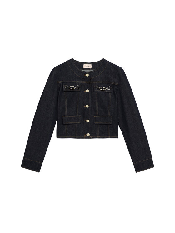 Oltre Oltre Giacca outdoor R401R002261N034 Blu Slim Fit