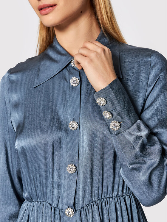 Vestito chemisier Lyn 999374401 Grigio Regular Fit...