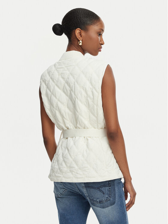 Guess Guess Bodywarmer W6GL01 W1400 Weiß Regular Fit