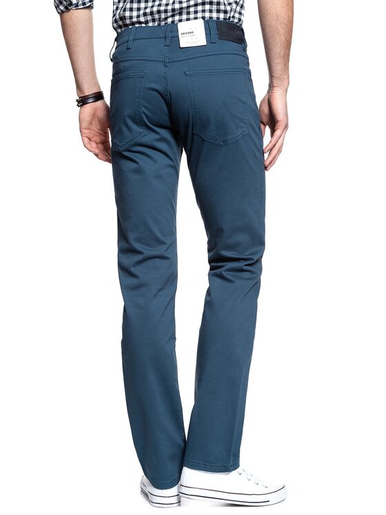 Wrangler Wrangler Pantaloni di tessuto ARIZONA Blu Straight Fit