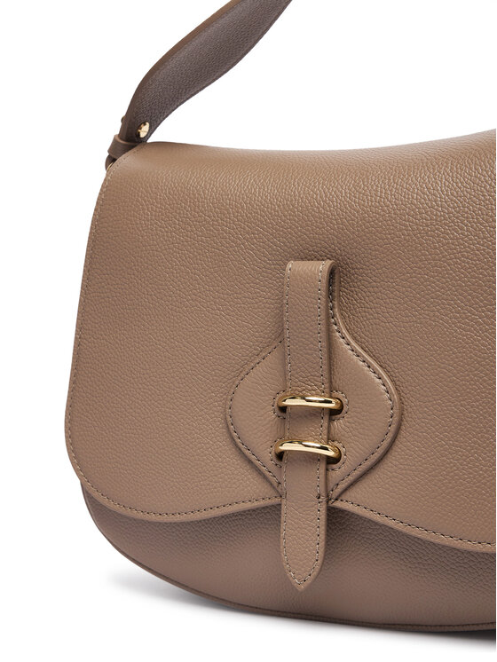 Coccinelle Ročna torba U7F Coccinellemavery E1 U7F 18 01 01 Temno bež