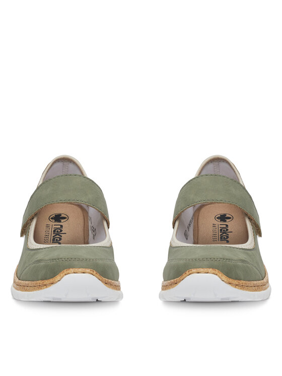 Rieker Rieker Pantofi N42B0-52 Verde