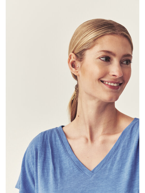 TATUUM TATUUM Halenka SALMAZI Modrá Loose Fit