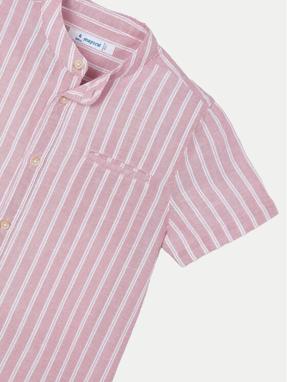Mayoral Mayoral Camicia 3113 Rosa Regular Fit