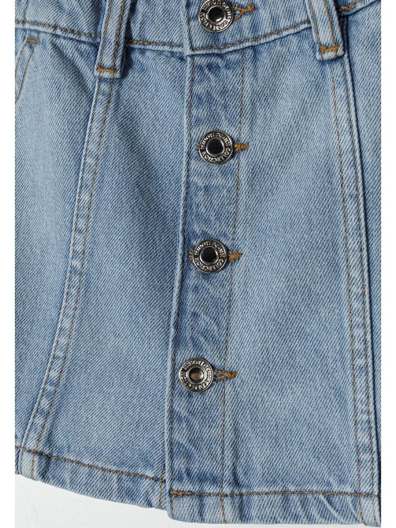 minoti minoti Spódnica jeansowa 22skirt41 Niebieski Regular Fit