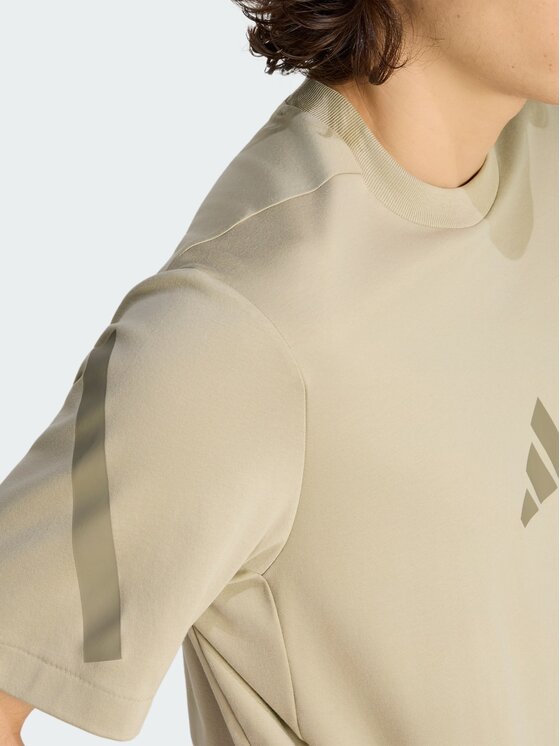 adidas adidas T-Shirt 136913 Brązowy Regular Fit