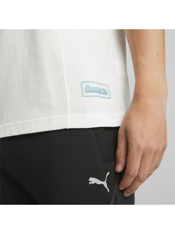 Puma Puma T-Shirt 538332 Biały Regular Fit