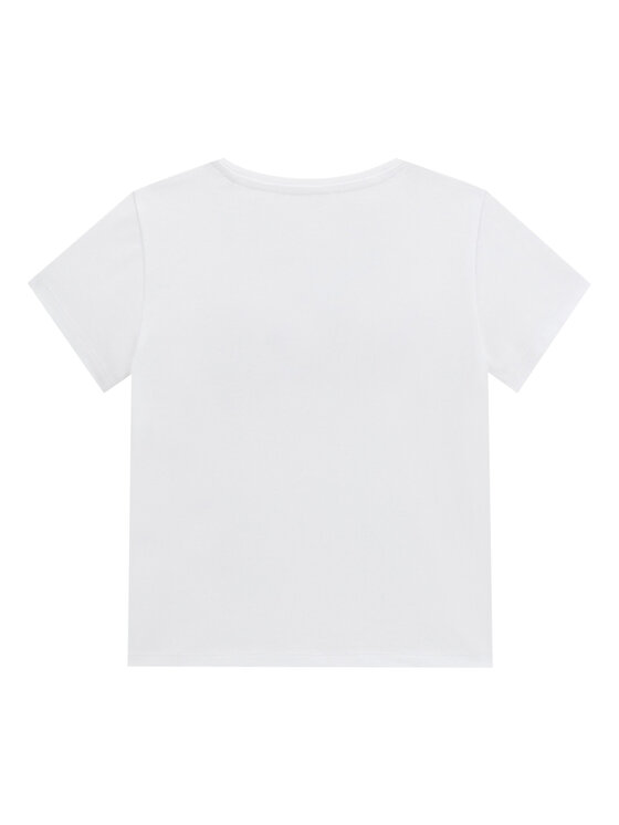 Guess Guess Тишърт J6RI34 K6YW4 Бял Regular Fit