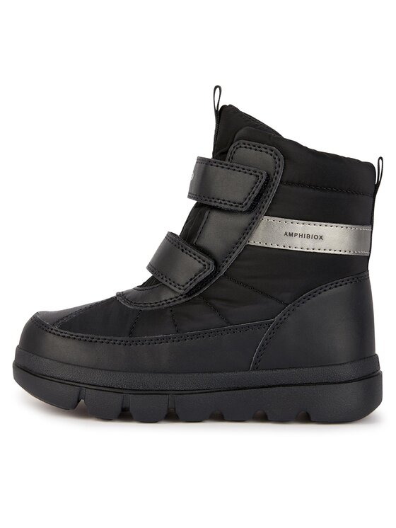 Geox Geox Μπότες Χιονιού J Willaboom Boy B Ab J36LFB 0FU54 C9999 S Μαύρο