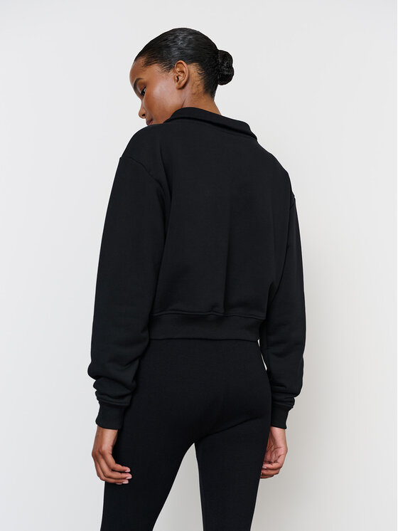 La Mania La Mania Felpa RIPPLE Nero Classic Fit