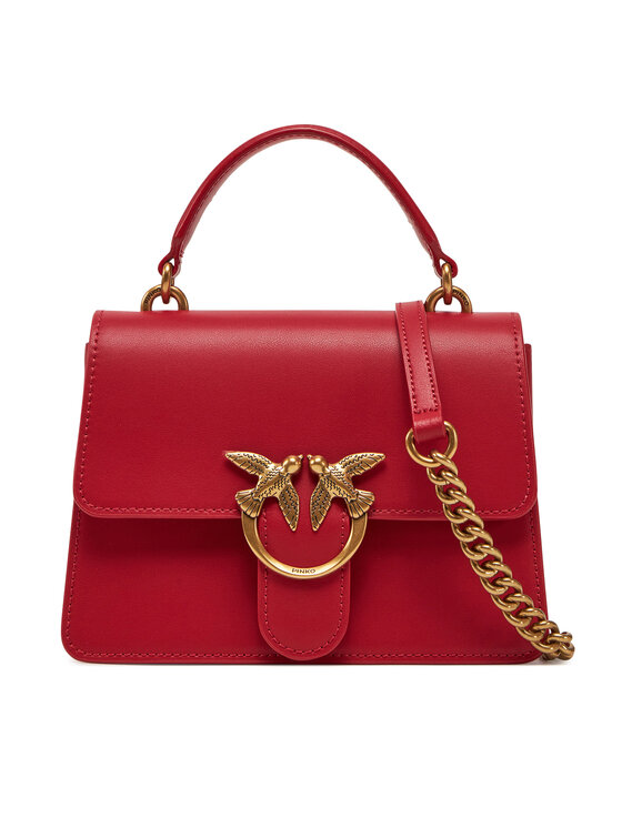 PINKO PINKO Borsetta Love One Top Handle Mini Light PE 25 PLTT 100071 A0F1 Rosso