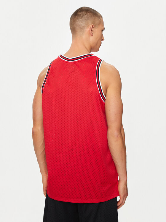 DC Shoes DC Shoes Tank top Shy Town Jersey ADYKT03230 Červená Regular Fit
