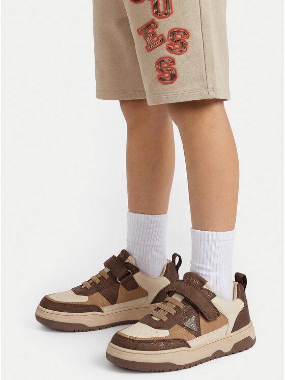 Guess Guess Сникърси EO-CI12-CAROL-04 Бежов