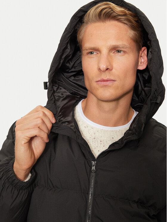 United Colors Of Benetton United Colors Of Benetton Geacă din puf 2JF8UN05E Negru Regular Fit