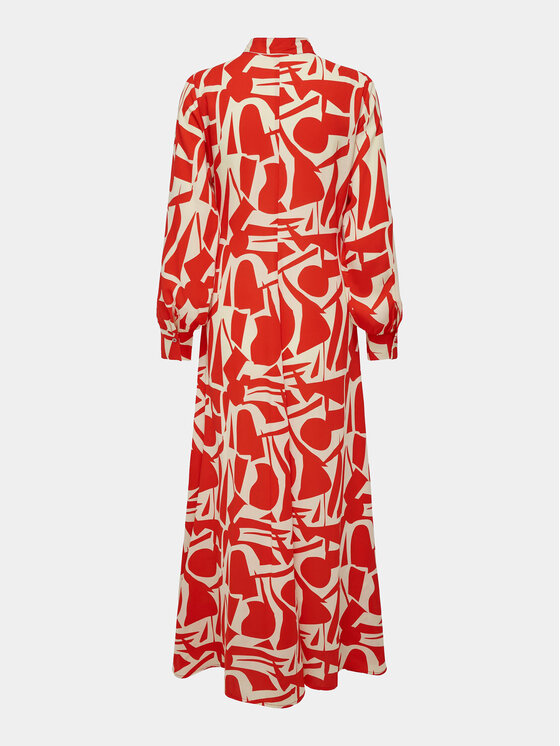 ONLY ONLY Haljina košulja Helena 15315463 Crvena Loose Fit