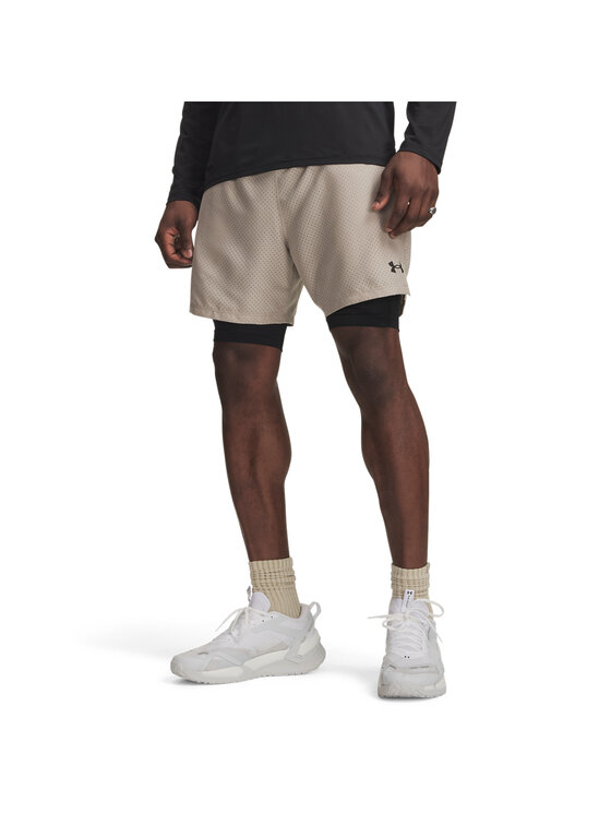 Under Armour Under Armour Szorty sportowe UA-6013950 Beżowy Active Fit