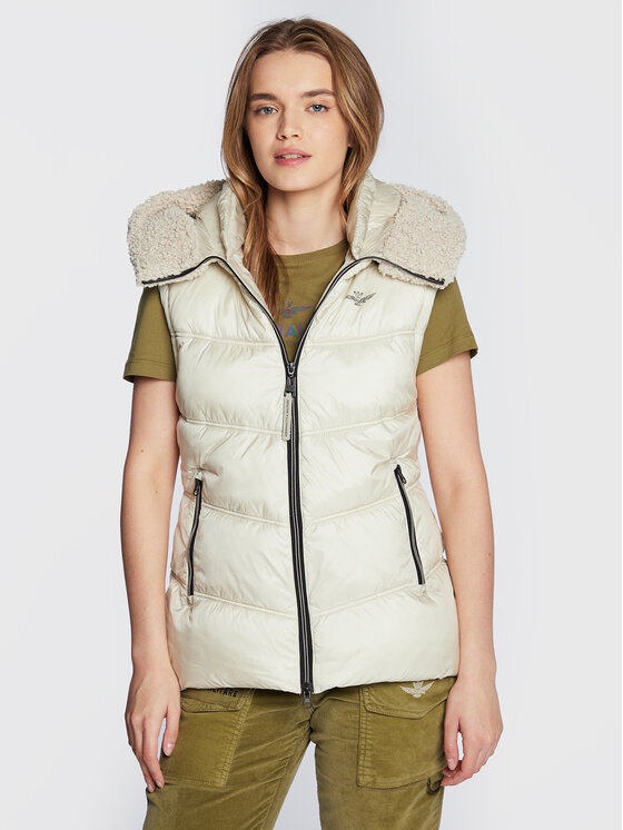 Aeronautica Militare Aeronautica Militare Зимно яке 222AB2045DCT2893 Бежов Regular Fit